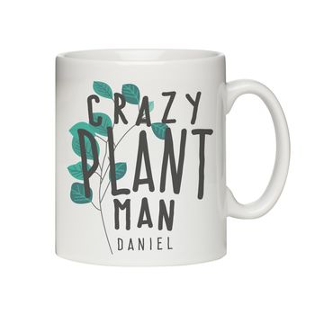 Crazy Plant Lady Or Plant Man Gardening Mugs, 3 of 4