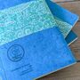 Colourful Nepali Lokta Paper Notebooks A6, Fair Trade, thumbnail 5 of 8