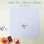 Wedding Anniversary Butterfly Blue Hydrangea Cards, thumbnail 5 of 12
