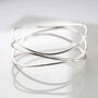 Sterling Silver Wire Bangle, thumbnail 1 of 8
