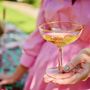 Pair Of Retro Pink Champagne Glasses, thumbnail 4 of 7