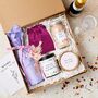 Bride To Be Luxury Gift Hamper With Prosecco And Personalised Candle, thumbnail 1 of 4