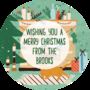 Personalised Family Merry Christmas Fireplace Lollipop, thumbnail 2 of 4