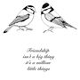 Personalised Friendship Bird Print, thumbnail 6 of 6