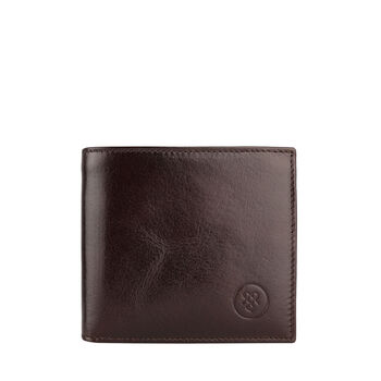Men's Classic Bifold Wallet With Coin Pouch 'Ticciano', 4 of 12