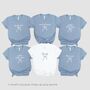 Custom Bow Bridal Party T Shirt Bridesmaid Proposal, thumbnail 2 of 6