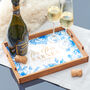 Personalised Floral Wedding Drinks Tray, thumbnail 2 of 5