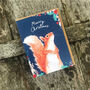 Red Squirrel Christmas Card Blank Inside, thumbnail 1 of 2