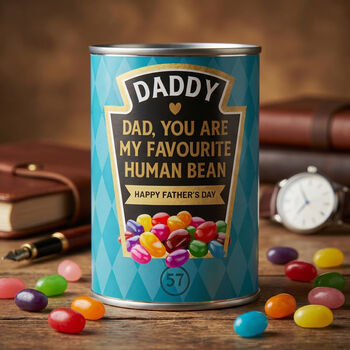 Personalised Father's Day Jelly Beans Tin, 4 of 4