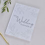 White Wedding Planner Notebook, thumbnail 1 of 4