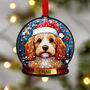 Cockapoo Dog Tree Decoration, thumbnail 1 of 4