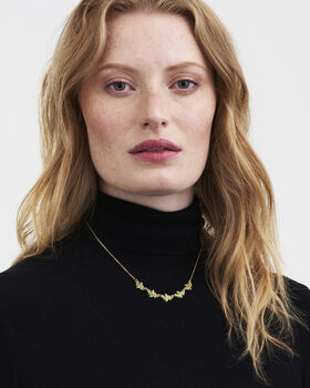 Oak Leaf Gold Choker, 2 of 7