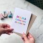 Mum Birthday Card 'Mama Ohhhhhhh', thumbnail 1 of 2