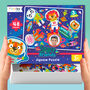 Personalised Space Friends Birthday Jigsaw Puzzle, thumbnail 1 of 9