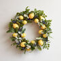Lemon Spring Wreath, thumbnail 1 of 1