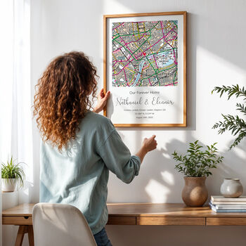Where We Met Ordnance Survey Landranger Personalised Map Print Couples Valentines Gift, 4 of 12