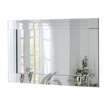 Glass Flat Wall Mirror, 4 of 4