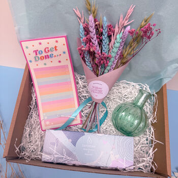 Colourful Gift Hamper With Dried Flowers, 3 of 3