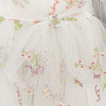 Enchanted Angel Dress Embroidered White, 3 of 7