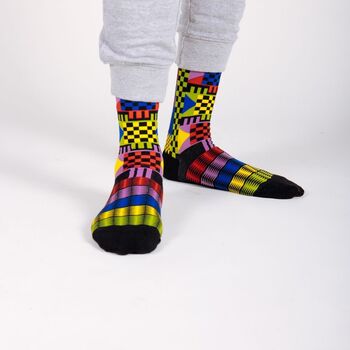 Afropop Socks Blacked Out Gift Set, 9 of 10