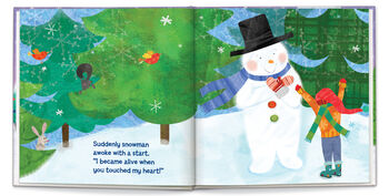 Personalised Children's Book, My Magical Snowman, 8 of 10