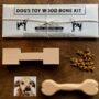 Make Your Own Wooden Dog Bone Carving Kit, thumbnail 3 of 3