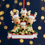 Personalised Christmas Reindeer Family Decoration, thumbnail 2 of 3