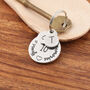 10th Anniversary Gift Shared Memories Pewter Keyring, thumbnail 6 of 7