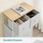 Chest Of Drawers Fabric Storage Organiser Dresser, thumbnail 6 of 12