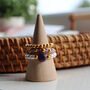 Amethyst Stacked Stretch Rings, thumbnail 1 of 6