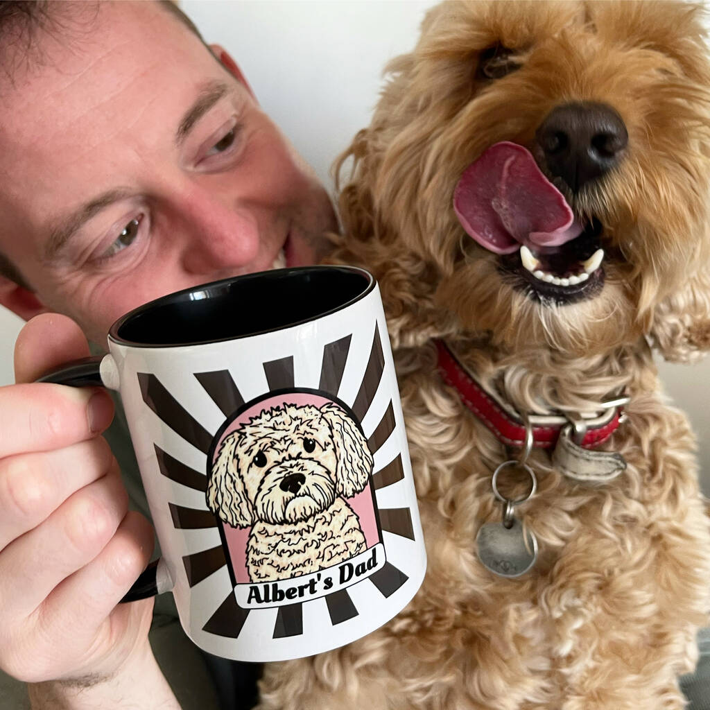 Fathers day shop mug from dog