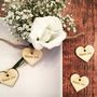 Pack Of 20 Thank You Wooden Heart Tags, thumbnail 2 of 4