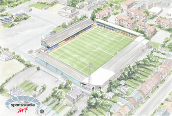 Southend United Roots Hall Stadium One Art Print, 2 of 3