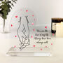 Personalised Couple Hands Acrylic Plaque, thumbnail 1 of 2