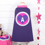 Personalised Love Heart Dressing Up Play Cape, thumbnail 5 of 6
