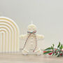 Festive Gingerbread Christmas Candle Xmas Decoration, thumbnail 3 of 6