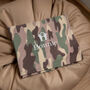 Personalised Camo Dog Design Blanket, thumbnail 1 of 7
