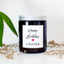 Personalised Birthday Soy Wax Candle Gift Heart Design, thumbnail 5 of 10