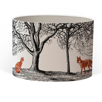 'Into The Woods' Fox Lampshade, 5 of 8