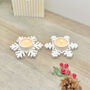 Christmas Snowflake Candle Holder And Tealight Holder, thumbnail 5 of 9