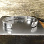 Men's Solid Silver Bracelet Heavy Weight, thumbnail 10 of 10