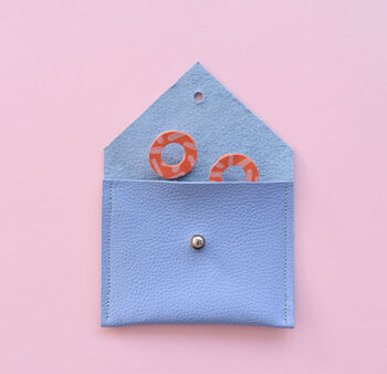 Pebble Leather Card Pouch, 3 of 6