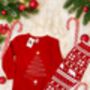 Red Magical Christmas Pyjamas, thumbnail 2 of 11