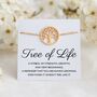 Tree Of Life Bracelet For Her New Beginnings Gift, thumbnail 1 of 11
