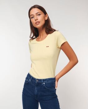 Tiny Flag 100% Organic Cotton Women's T Shirt, 10 of 10