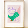 Giddy Up Art Print, thumbnail 1 of 3
