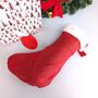 Mini Christmas Stocking For Her, thumbnail 5 of 6