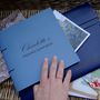 Personalised Leather Wedding Planner Scrapbook, thumbnail 1 of 11