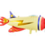 36 Inch Airplane Party Balloon, thumbnail 2 of 2