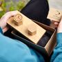 Personalised Oak Watch Stand One To Three Watches, thumbnail 11 of 12
